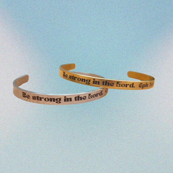 Christ Gen Be Strong Armband